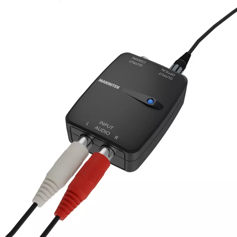 Marmitek Connect AD12 Schwarz 25008412 HDMI Audio Extractor 4K