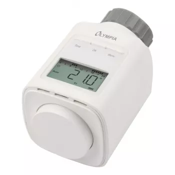 Heizkörperthermostat Olympia HT 430-23A (Modell 73036) Weiß, elektronische Steuerung