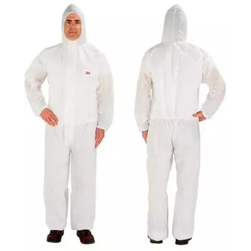 Schutzoverall 3M 4515 Weiß 3XL SMS-Material Erwachsene