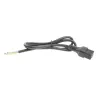 ACT Netzkabel C19 IEC Lock – offenes Ende schwarz 2 m, PC1174, 5er-Pack