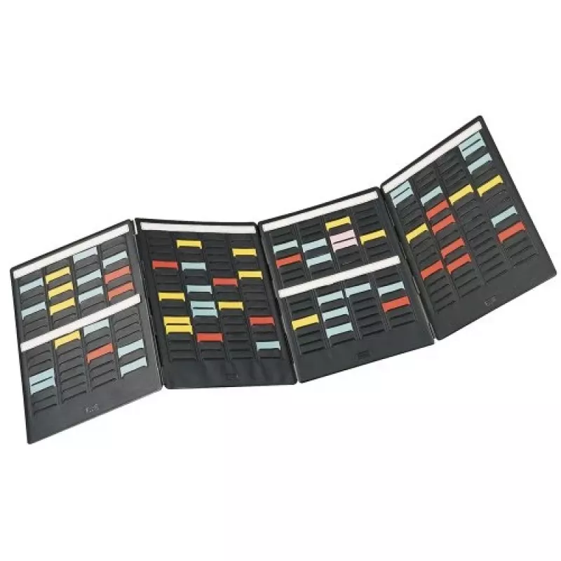 Nobo mini T-Card Planning kit Größe 2 96 Steckplätze