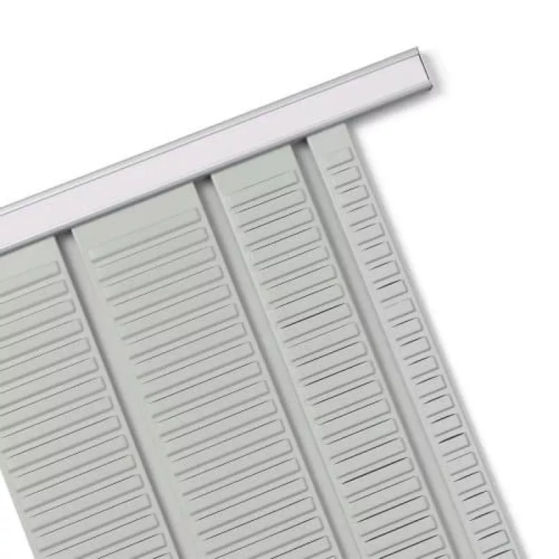Nobo T-Card Support Rails 12 Link, Aluminium, Grau, Silver, 388 mm, 13 mm, 241 g, 37 mm