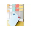 Nobo T-Card Link Bars Metal Size 24, Aluminium, Weiß, 772 mm, 13 mm, 450 g, 36 mm