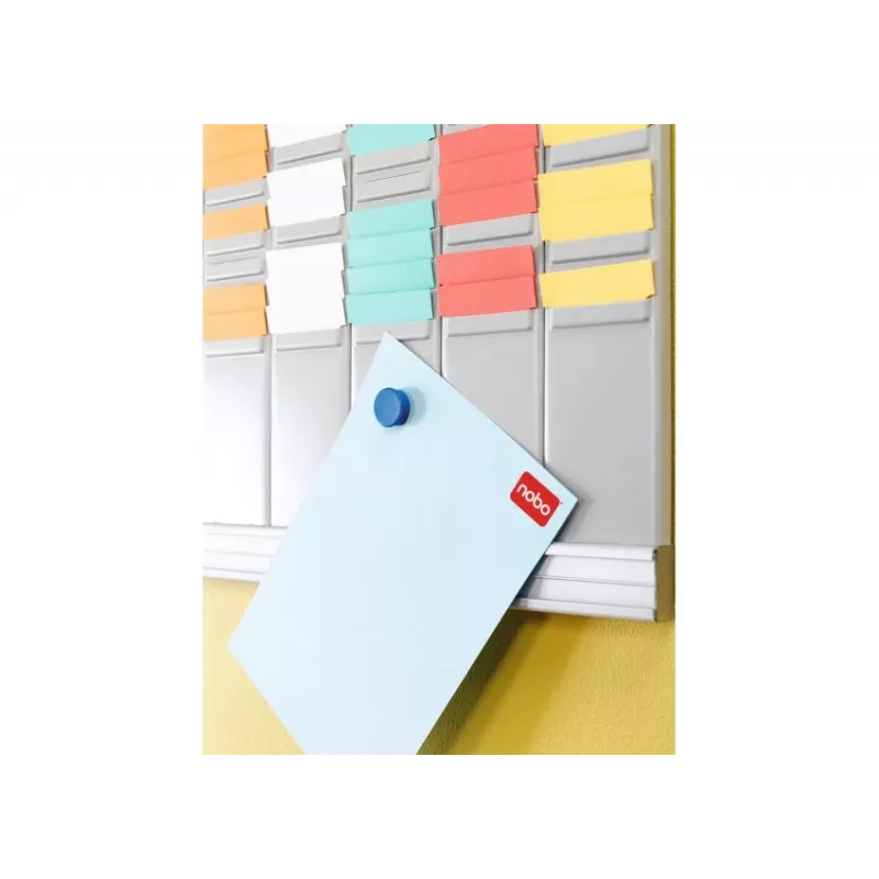 Nobo T-Card Link Bars Metal Size 24, Aluminium, Weiß, 772 mm, 13 mm, 450 g, 36 mm