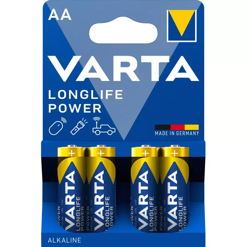 Einwegbatterie Varta 4906/4B AA Alkaline