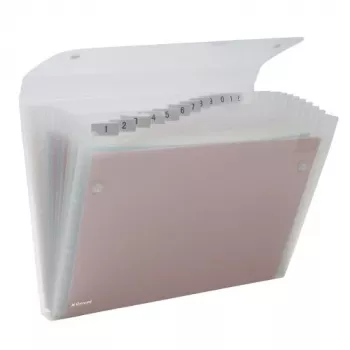 Rexel ICE Expander 13 Fächer klar, transparent, Polypropylen (PP), 260 Blatt, A4, 330 mm, 245 mm