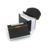 Rexel Optima Expander 13-teilig Schwarz, Schwarz, Polypropylen (PP), 500 Blatt, A4, 45 mm, 325 mm