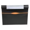 Rexel Optima Expander 13-teilig Schwarz, Schwarz, Polypropylen (PP), 500 Blatt, A4, 45 mm, 325 mm