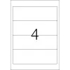 Selbstklebendes Druckeretikett HERMA File labels A4 192x61 mm