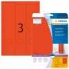 Aktenetiketten HERMA A4 61x297 mm rot Papier matt blickdicht 60 Stück