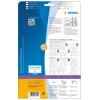 Aktenetiketten HERMA 5159 A4 59x297 mm weiß Papier matt blickdicht