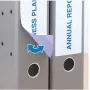 Wiederablösbare Aktenetiketten HERMA A4 192x59 mm weiß Movables