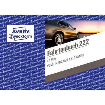 Buchhaltungsformularbuch Avery 222 A6 40 Seiten
