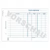 Verwaltungsbuch Avery 308 Blau Weiß
