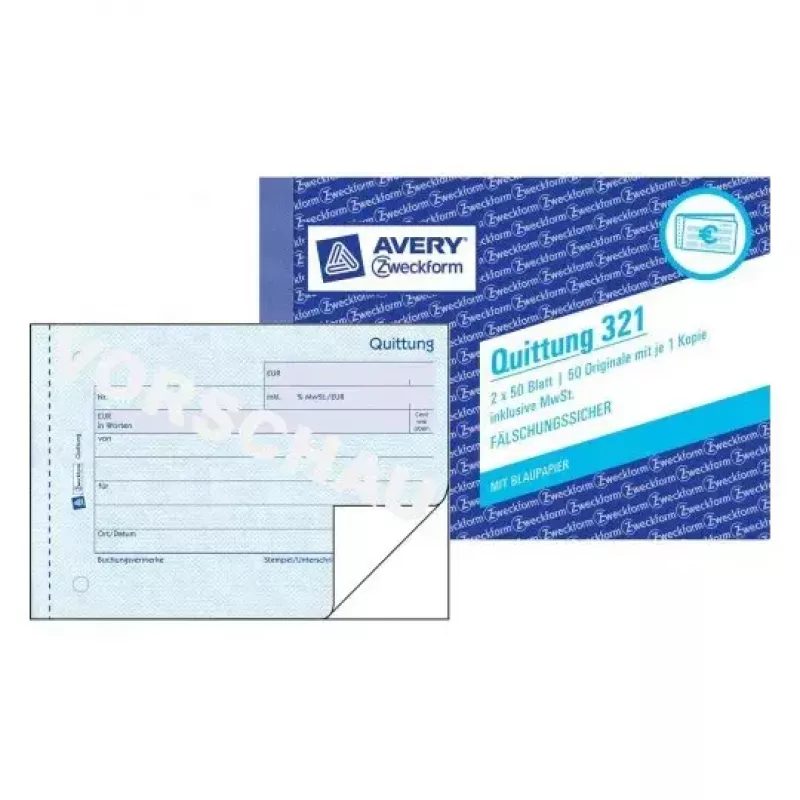 Ticket Avery 321 100 Stück