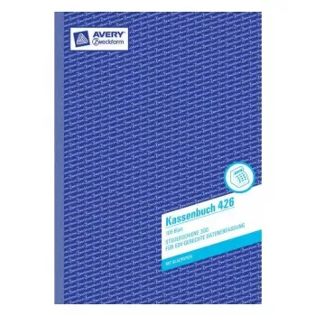 Administrationsbuch Avery 426 Blau Weiß