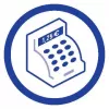 Verwaltungsbuch Avery 452 Blau Weiß
