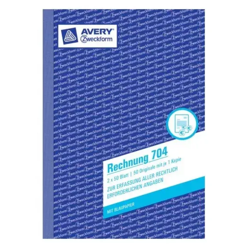 Verwaltungsbuch Avery 704