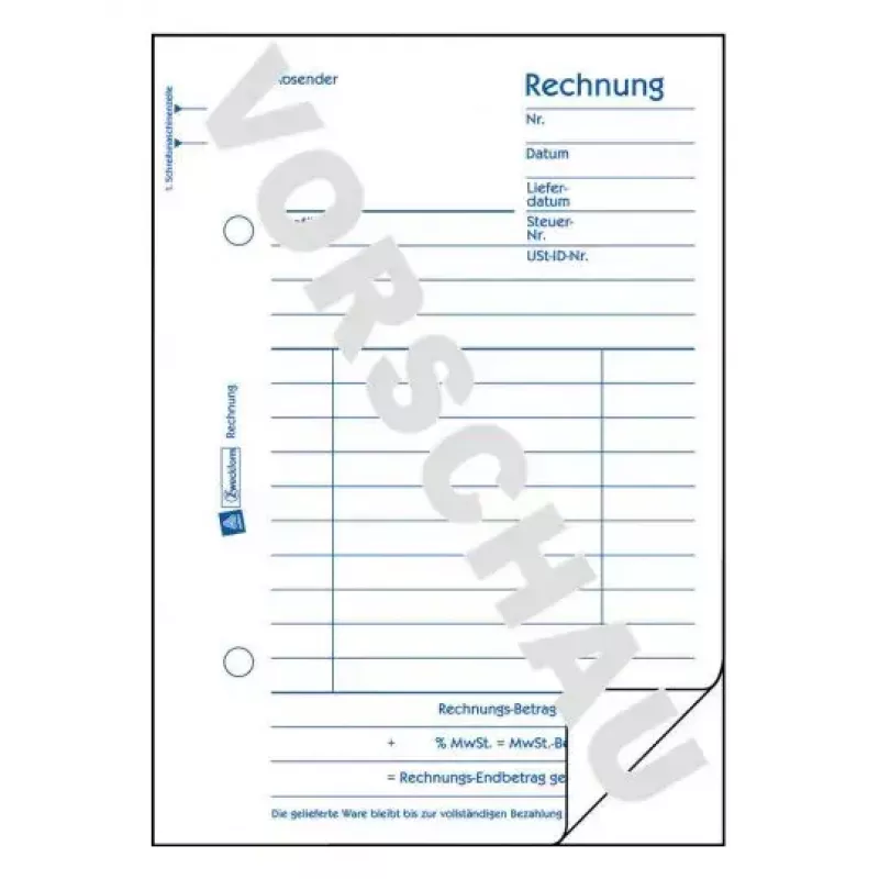 Verwaltungsbuch Avery 706 Weiß