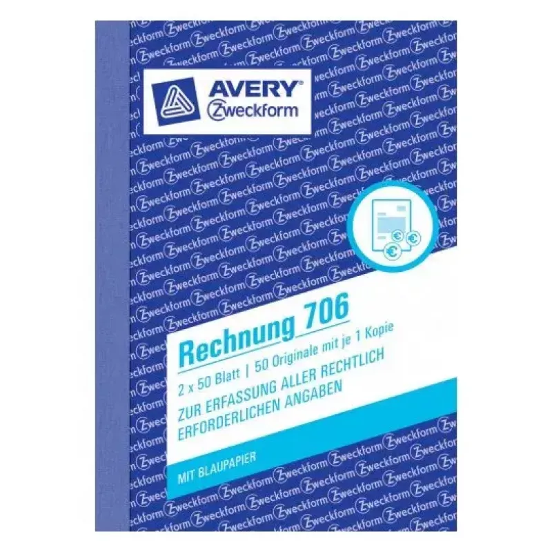 Verwaltungsbuch Avery 706 Weiß