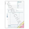 Verwaltungsbuch Avery 721 Blau Weiß