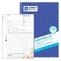 Verwaltungsbuch Avery 721 Blau Weiß