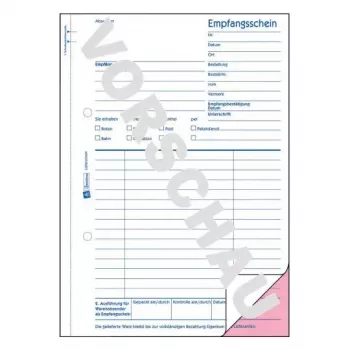 Administrationsbuch Avery 726 Blau Weiß