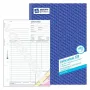 Administrationsbuch Avery 728 Blau Mehrfarbig Weiß