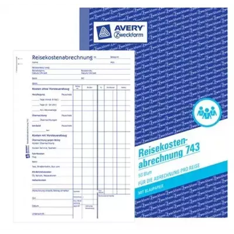 Registerpapier AVERY 743 148 mm