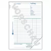 Administrationsbuch Avery 756 Blau Weiß