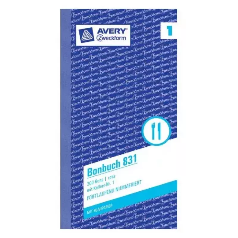 Ticket Avery 831 300 Stück