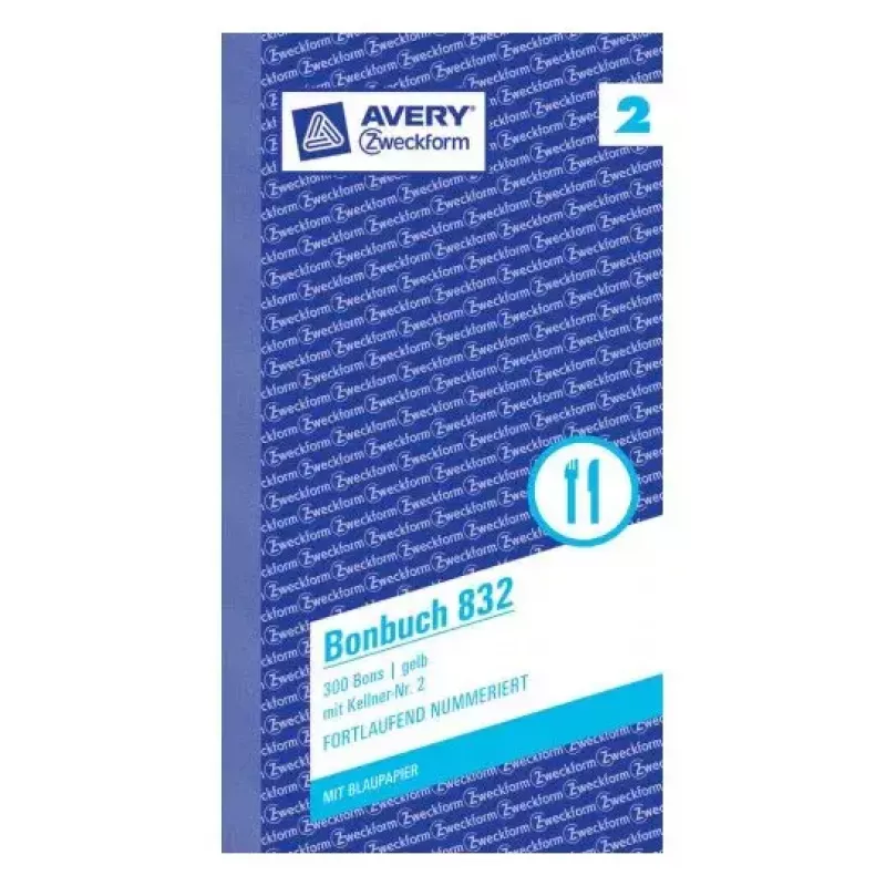 Ticket Avery 832 300 Stück