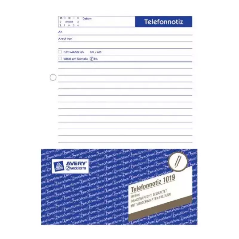 Registerpapier Avery 1019