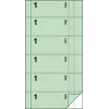 Nicht haftendes Etikett Sigel BO001 Grün Rechteck 105 x 200 mm