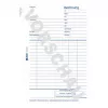 Verwaltungsbuch Avery 1230 Blau Weiß