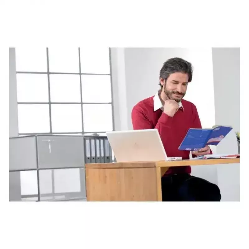 Verwaltungsbuch Avery 1230 Blau Weiß