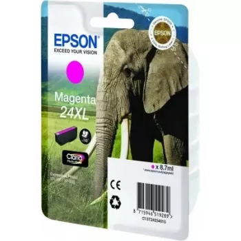 Cartridge EPSON Tinte Nr. 24XL Magenta C13T24334011 C13T24334010