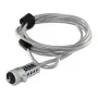 Kabelschloss Navilock 20643 Silber 1,8 m