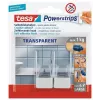 Küchenhaken TESA 58811-00000 Transparent Weiß 2 Stück