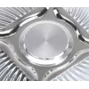 Cooler Akasa AK-CCE-7105EP Prozessorkühlsystem 9,2 cm Schwarz Silber
