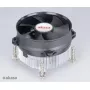 Cooler Akasa AK-CCE-7105EP Prozessorkühlsystem 9,2 cm Schwarz Silber