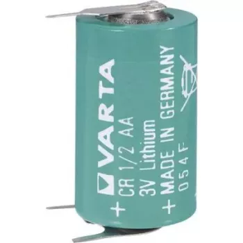 Lithium Batterie Varta CR 1/2 AA 3V 970mAh, hochkapazitive Knopfzelle