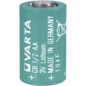 Lithium Batterie Varta CR 1/2 AA 3V 970mAh, hochkapazitive Knopfzelle
