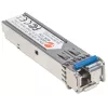 Intellinet Transceiver-Modul Optisch, Gigabit-Faser WDM Bi-Direktional SFP, 1000Base-Lx (LC) Single-Mode-Port, 10 km, Wellenlängen: Empfang (RX) 1550 nm und Senden (TX) 1310 nm, WDM (Rx1550/Tx1310), MSA-konform, Äquivalent zu Cisco GLC-BX-U, Ethernet, Glasfaser