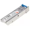 Intellinet Transceiver-Modul Optisch, Gigabit-Faser WDM Bi-Direktional SFP, 1000Base-Lx (LC) Single-Mode-Port, 10 km, Wellenlängen: Empfang (RX) 1550 nm und Senden (TX) 1310 nm, WDM (Rx1550/Tx1310), MSA-konform, Äquivalent zu Cisco GLC-BX-U, Ethernet, Glasfaser