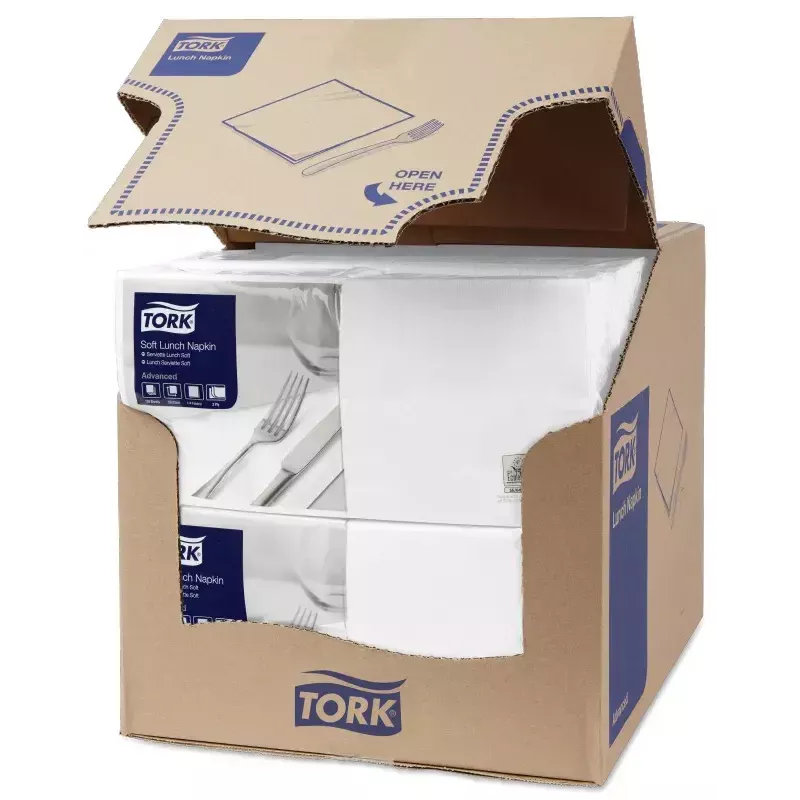 Papierservietten Tork 477414 Weiß 150 Stück