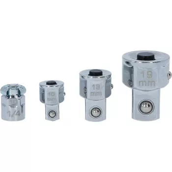 Steckschlüsselsatz KS Tools 503.4286 4 Köpfe Chrom-Vanadium-Stahl