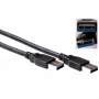 USB-Kabel ACT USB 3.0 A-Stecker - USB A-Stecker 2,00 m