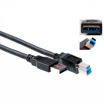 USB-Kabel ACT USB 3.2 Gen1 A-Stecker - USB B-Stecker 1,00 m