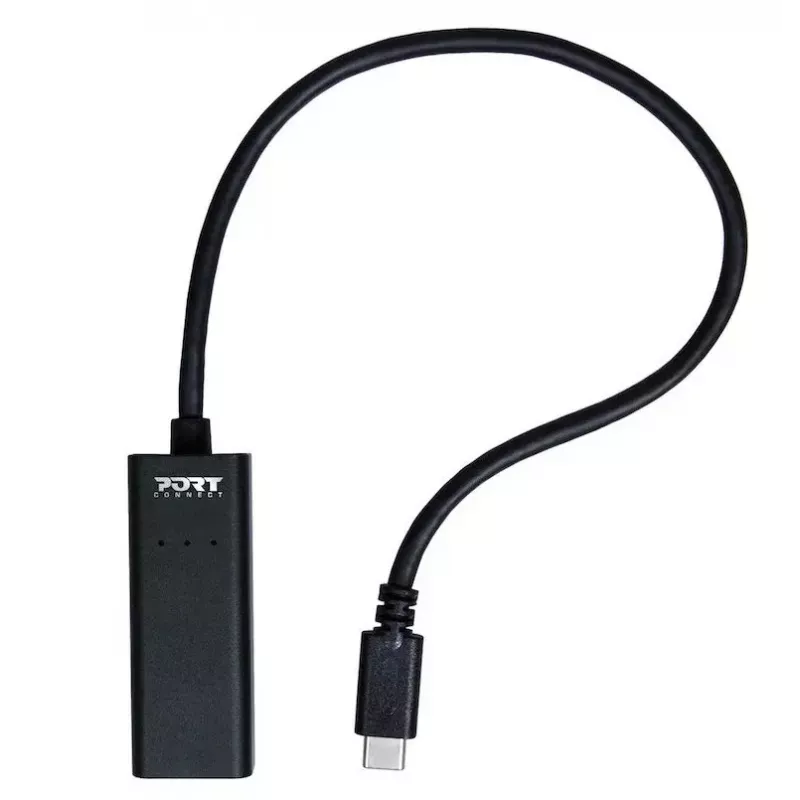 Laptop-Dock Port Designs 900126 USB Schwarz 0,3 m